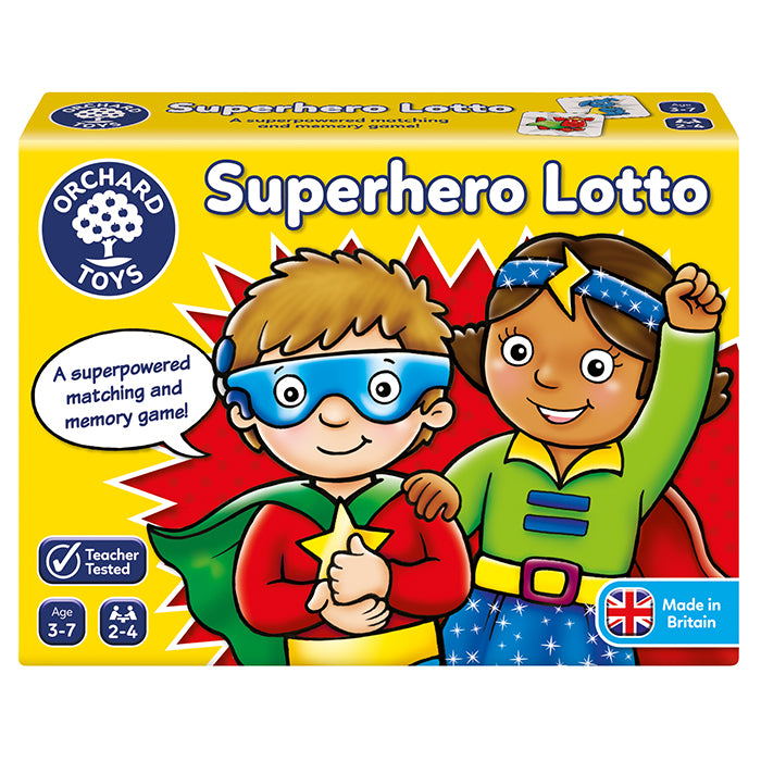 Orchard Toys - Superhero Lotto Game