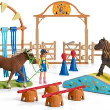 SCHLEICH 42481 PONY AGILITY TRAINING