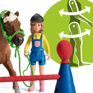 SCHLEICH 42481 PONY AGILITY TRAINING