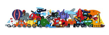 Alphabet Jigsaws Alphabet Transport