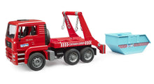 Bruder  MAN TGA Skip Container Truck