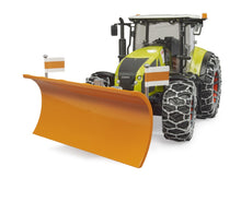 Bruder  Claas Axion 950 W/Snow Chains & Plow Blade