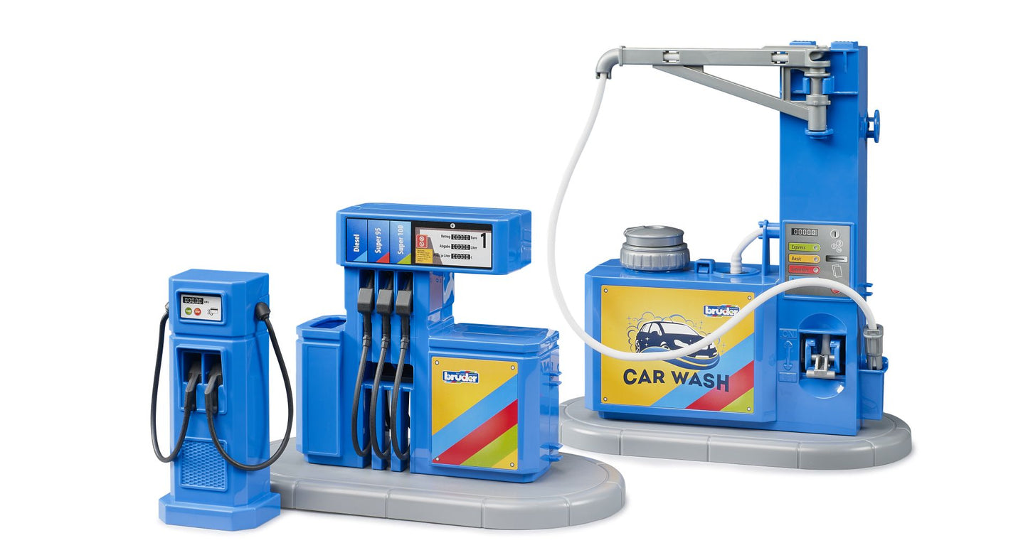 Bruder  Bworld Petrol Station & Car Wash