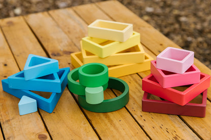 The Freckled Frog Stacking Rainbow