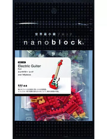 Nano block Electric Guitar Red