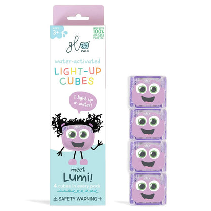 Glo Pals 4-Cube Set - Lumi - Purple