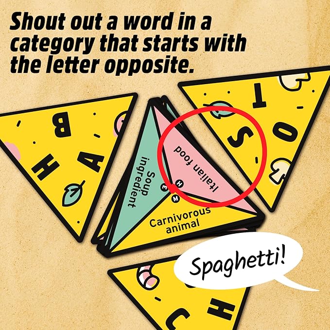 Big Potato Games P for Pizza Kids Menu