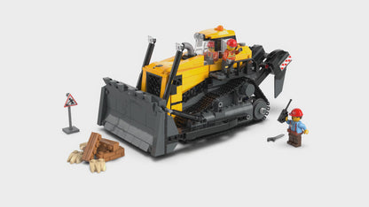 LEGO City 60466 Yellow Bulldozer