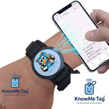 KnowMe Tag™ Velcro Adjustable Bracelet - Tess