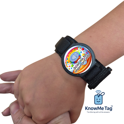 Velcro Adjustable Bracelet - Debbie Donut