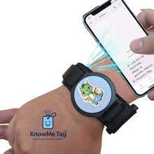 Velcro Adjustable Bracelet - Zogg Dinosaur