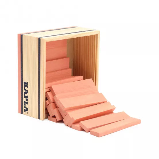 Kapla 40 Planks, Rose Pink
