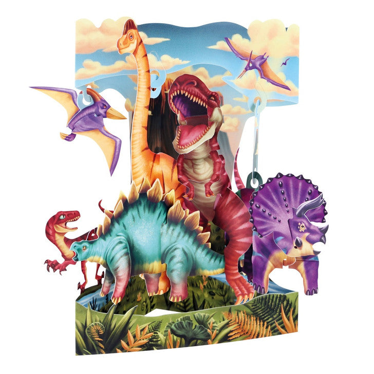 Santoro Land of the Dinosaurs Swing Card