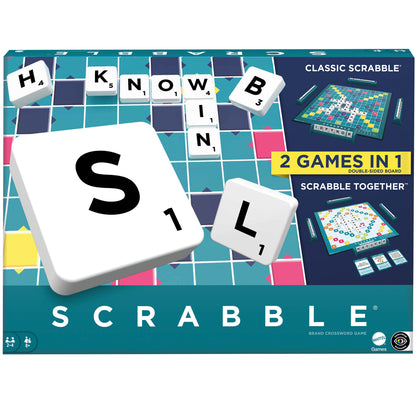 Mattel Scrabble - 2 Games In 1