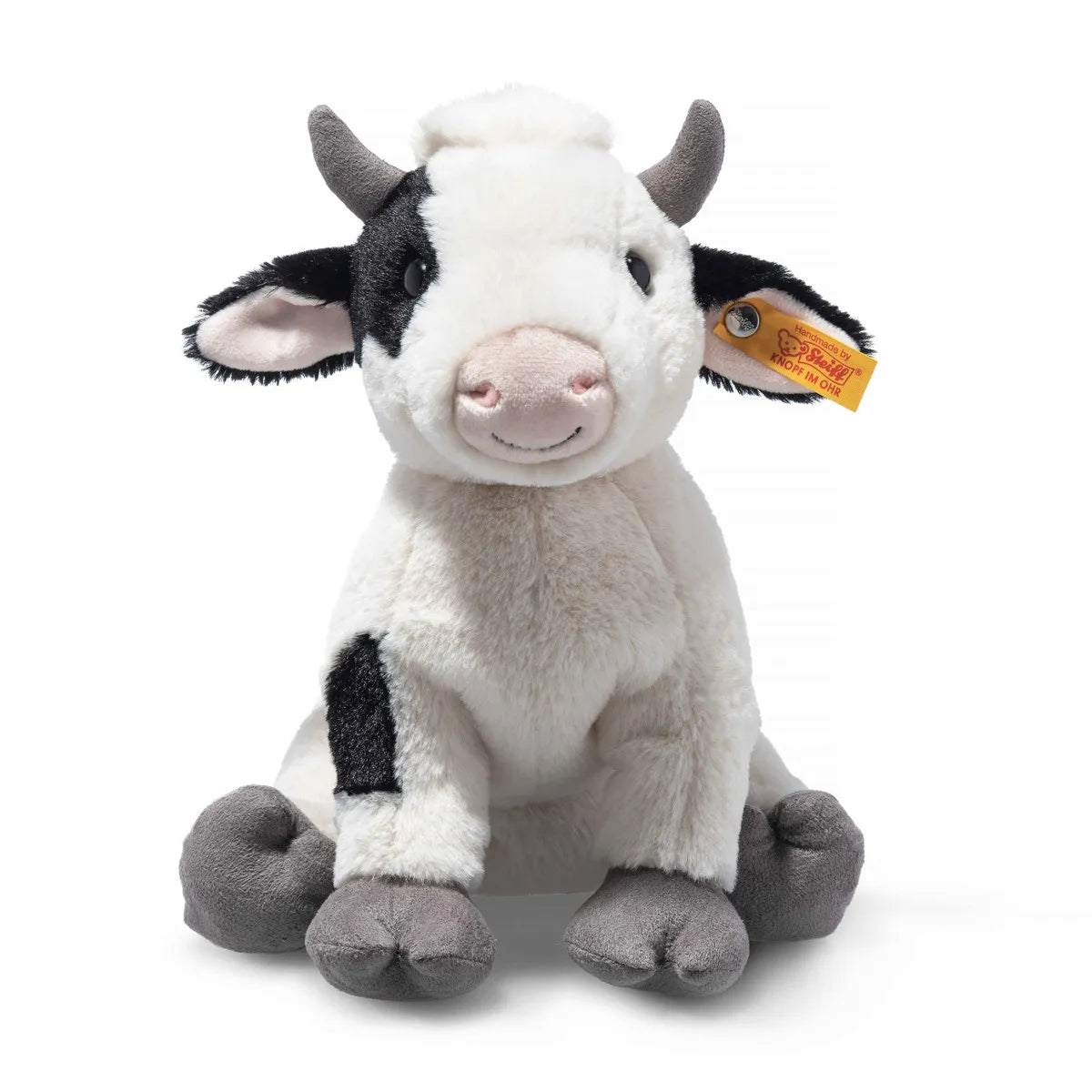 Steiff Cobb Cow White/Black Spotted 24Cm