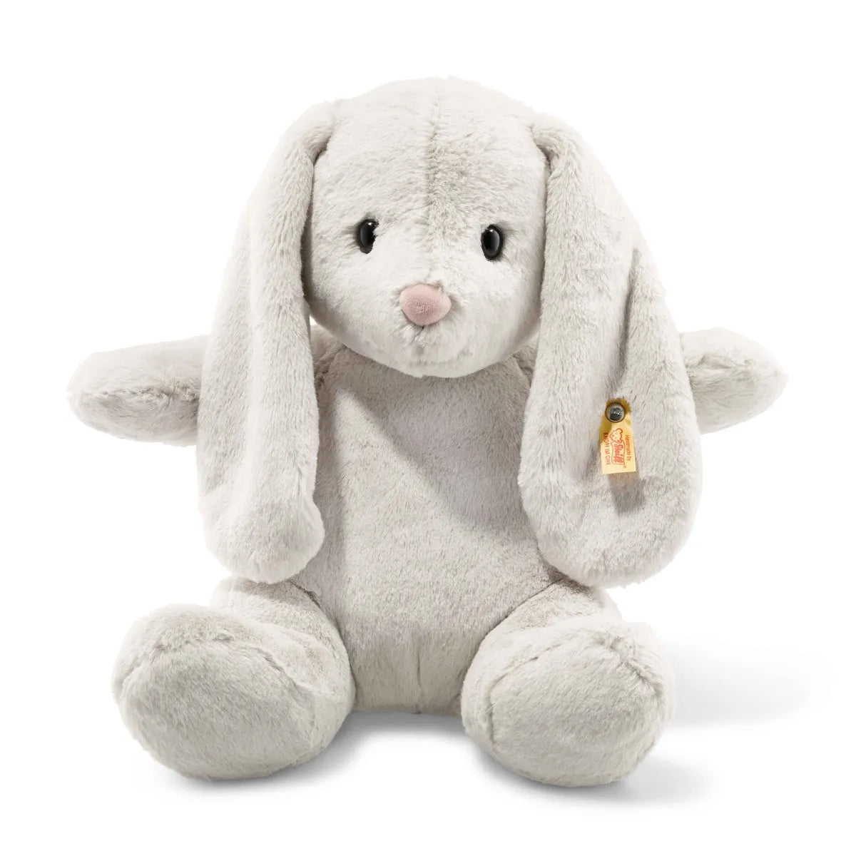 Steiff Hoppie Rabbit, Light Grey 38Cm