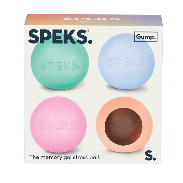 Speks Mini Gump Multi Colour 4-Pack - 4cm