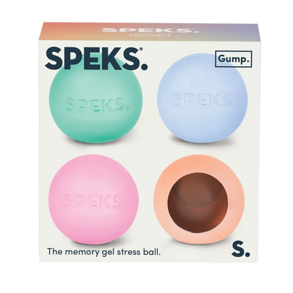 Speks Mini Gump Multi Colour 4-Pack - 4cm