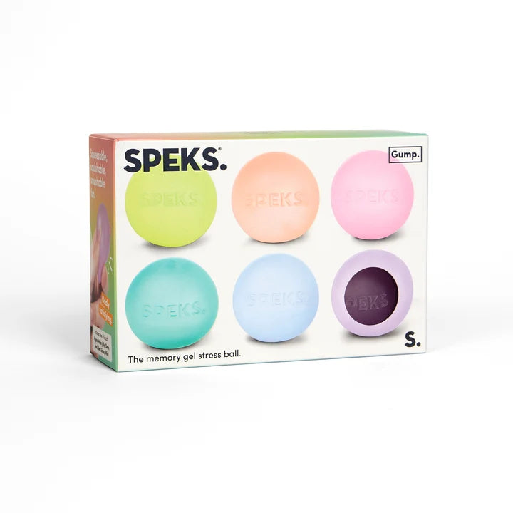 Speks Mini Gump Loop Multi Colour 6-Pack - 4cm