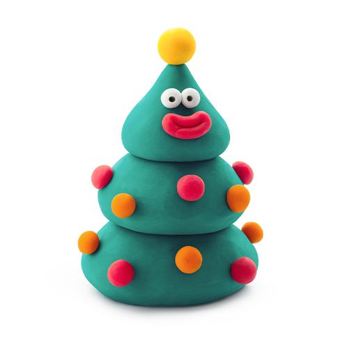 Hey Clay Winter Holidays 5 Asst ( 1 chosen)