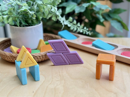 Yellow Door Shape and Colour Stones